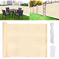 WOKKOL Malla para Jardin Exterior- Protector Balcon- Malla Protectora Balcon- Vallas Terraza- HDPE- Densidad 185 g…